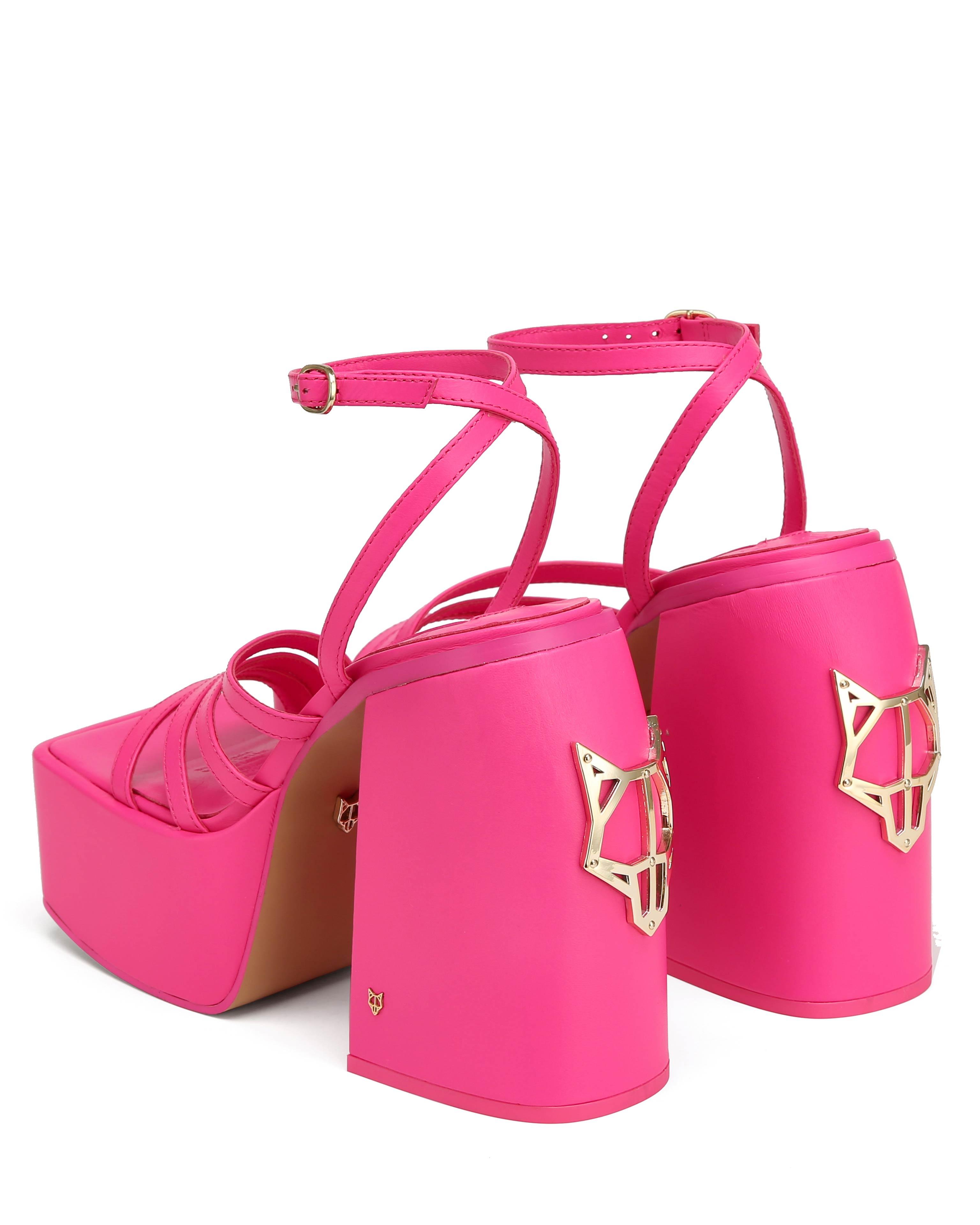 Naked Wolfe Jada Knockout Pink Leather | Lyst