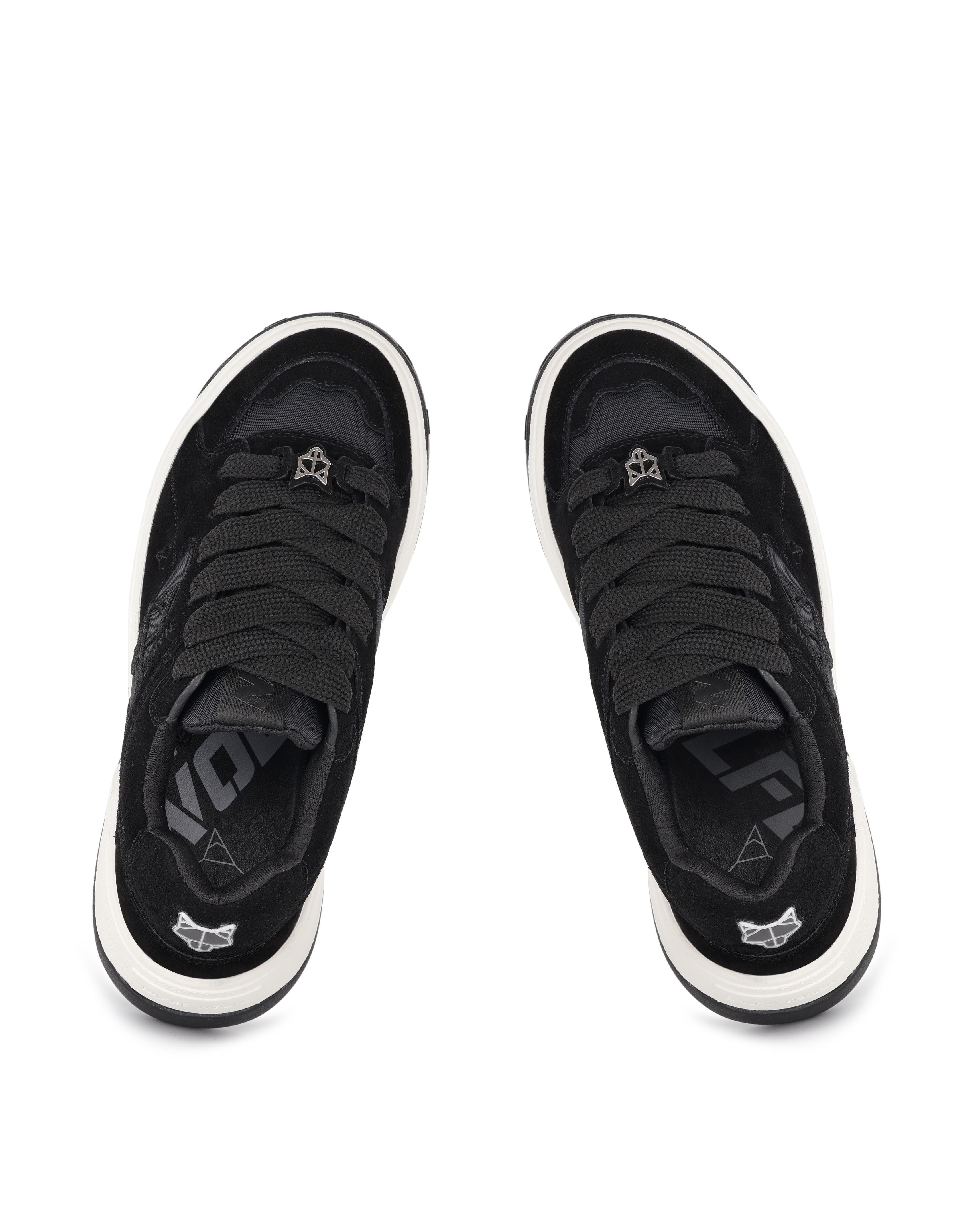 Naked Wolfe Leather Skate Sneakers in Black | Lyst