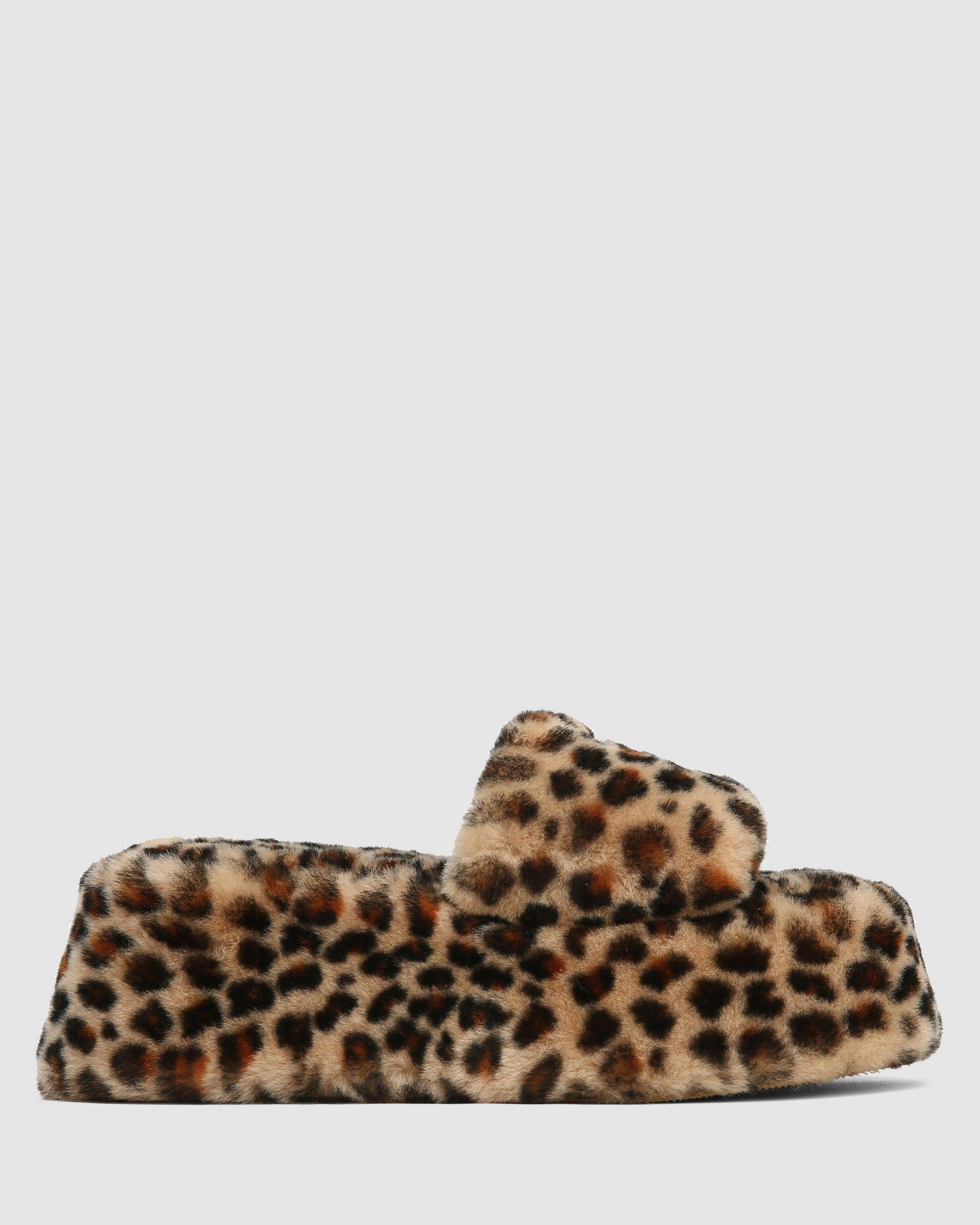 Naked Wolfe Ivy Shearling Leopard Print in Brown | Lyst UK