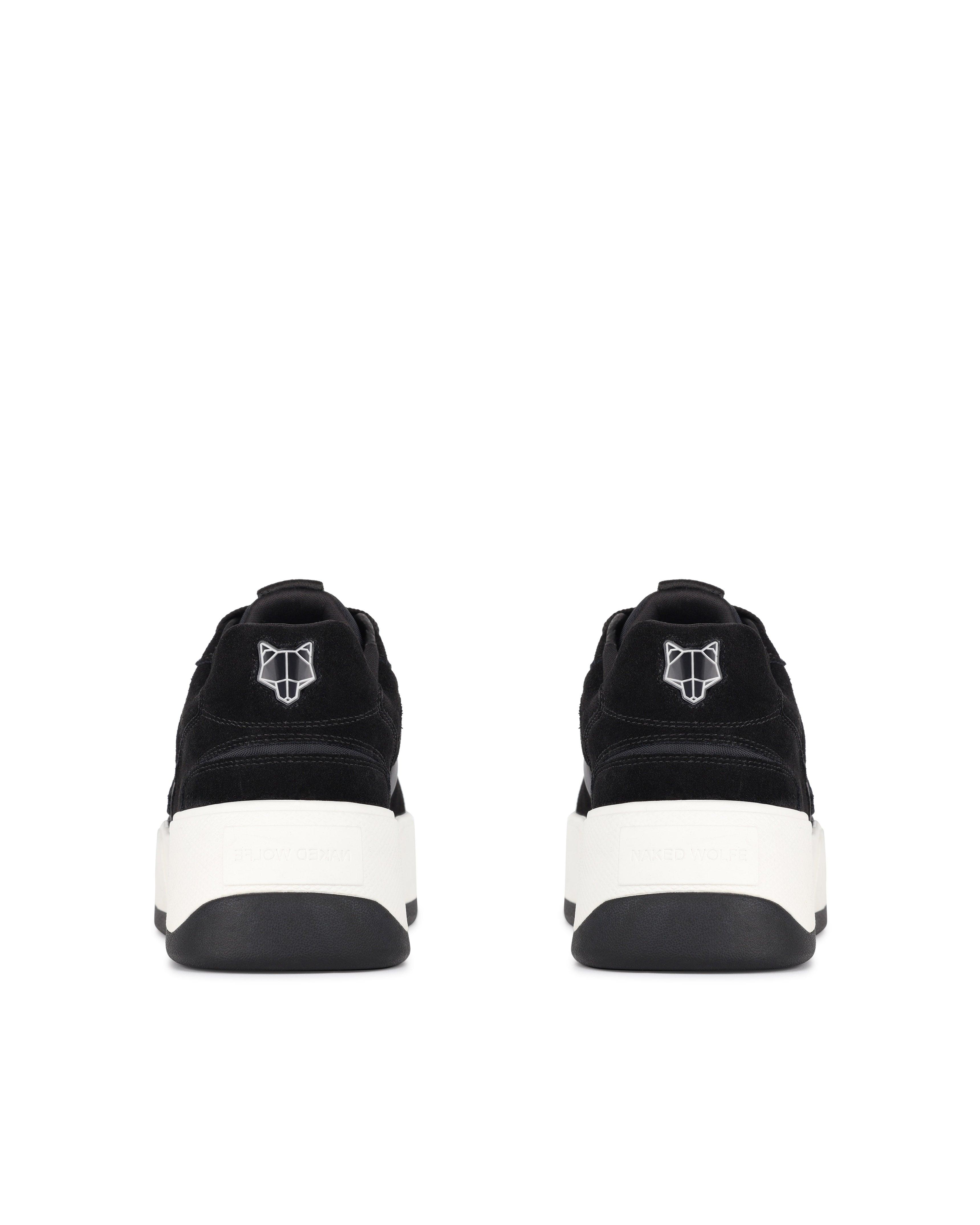 Naked Wolfe Leather Skate Sneakers in Black | Lyst