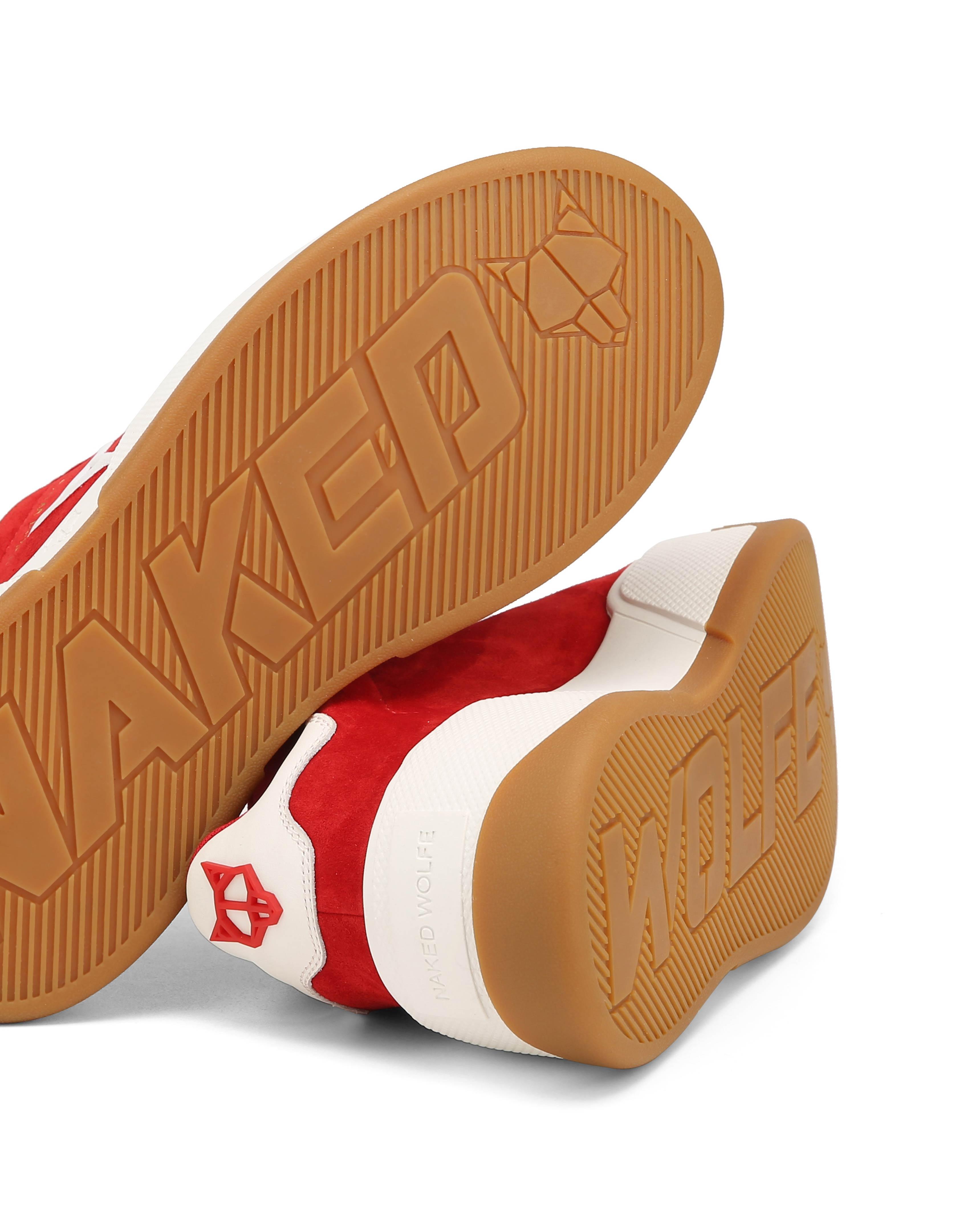 Naked Wolfe Sound Red Kid Suede | Lyst