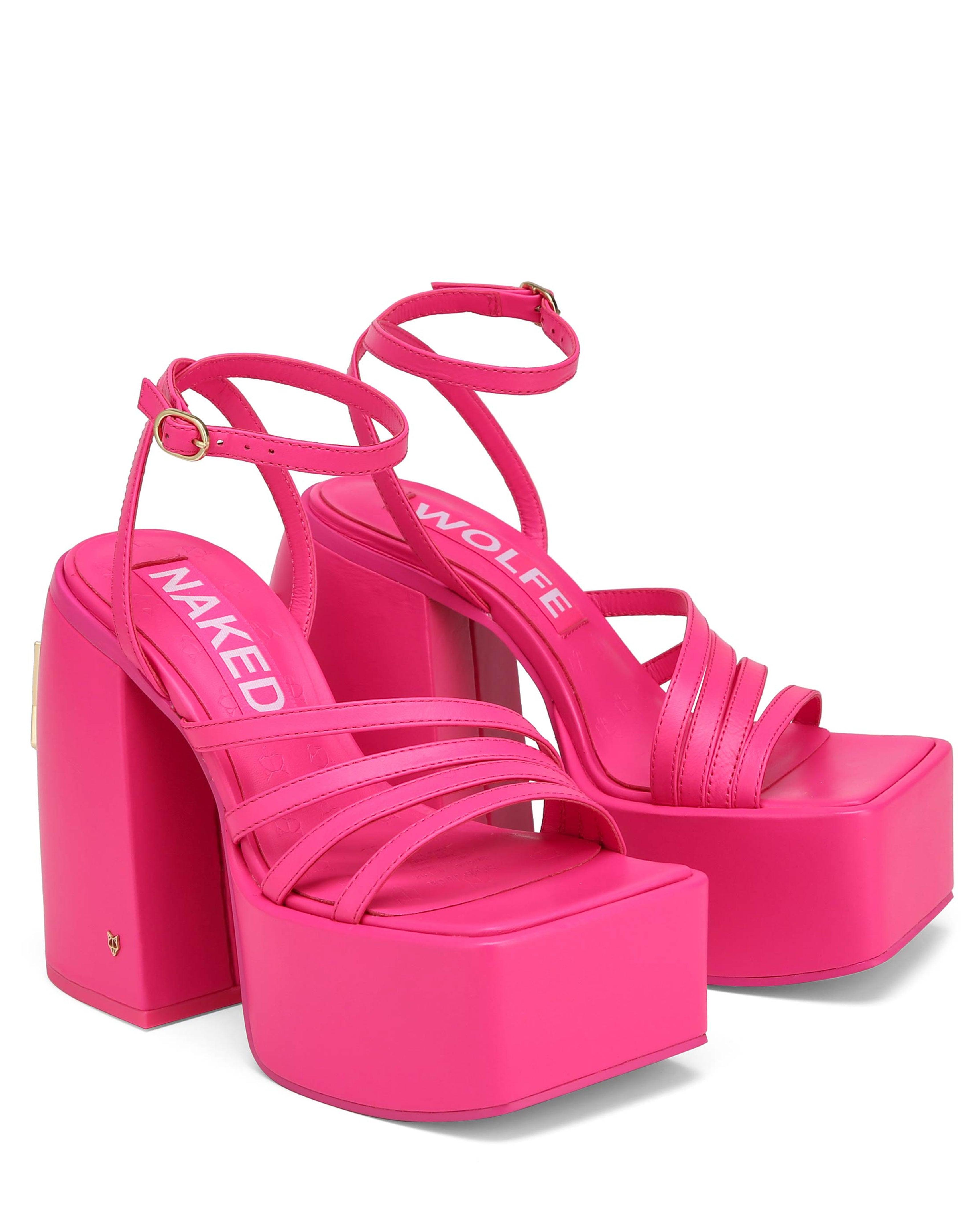 Naked Wolfe Jada Knockout Pink Leather | Lyst