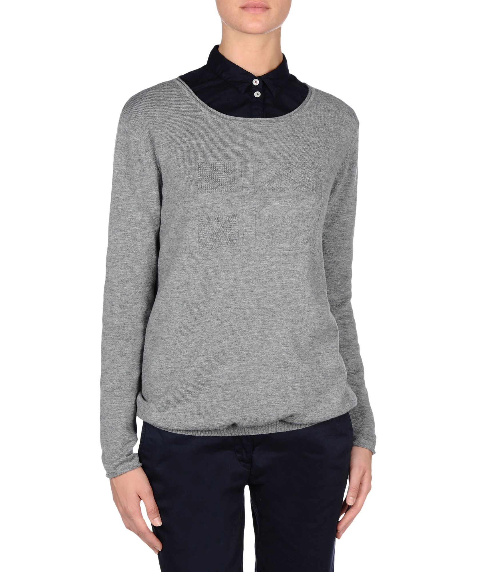 Napapijri Long Sleeve Jumper in Gray | Lyst