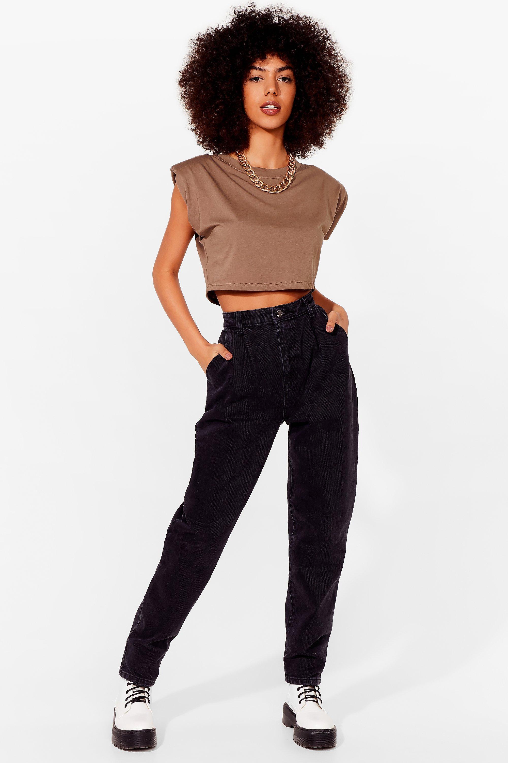 Nasty Gal Denim Wash Your Words High 