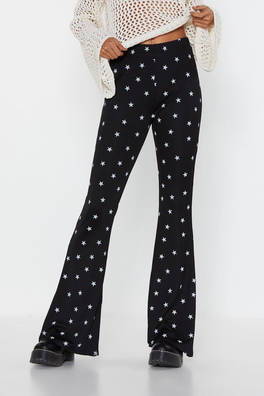flared pants stars