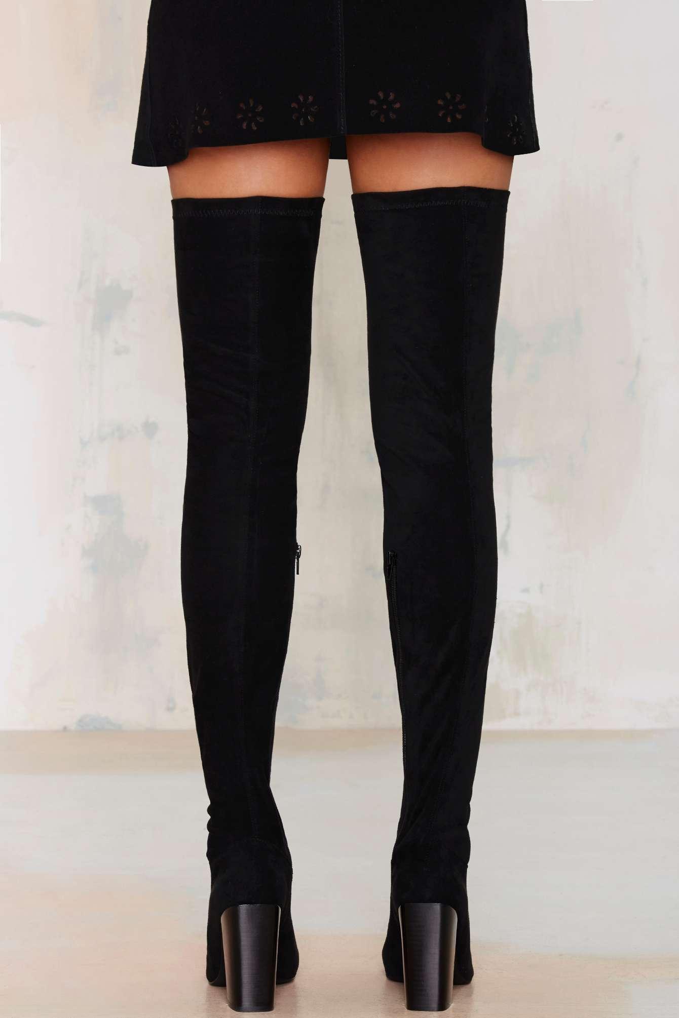 jeffrey campbell thigh high boots