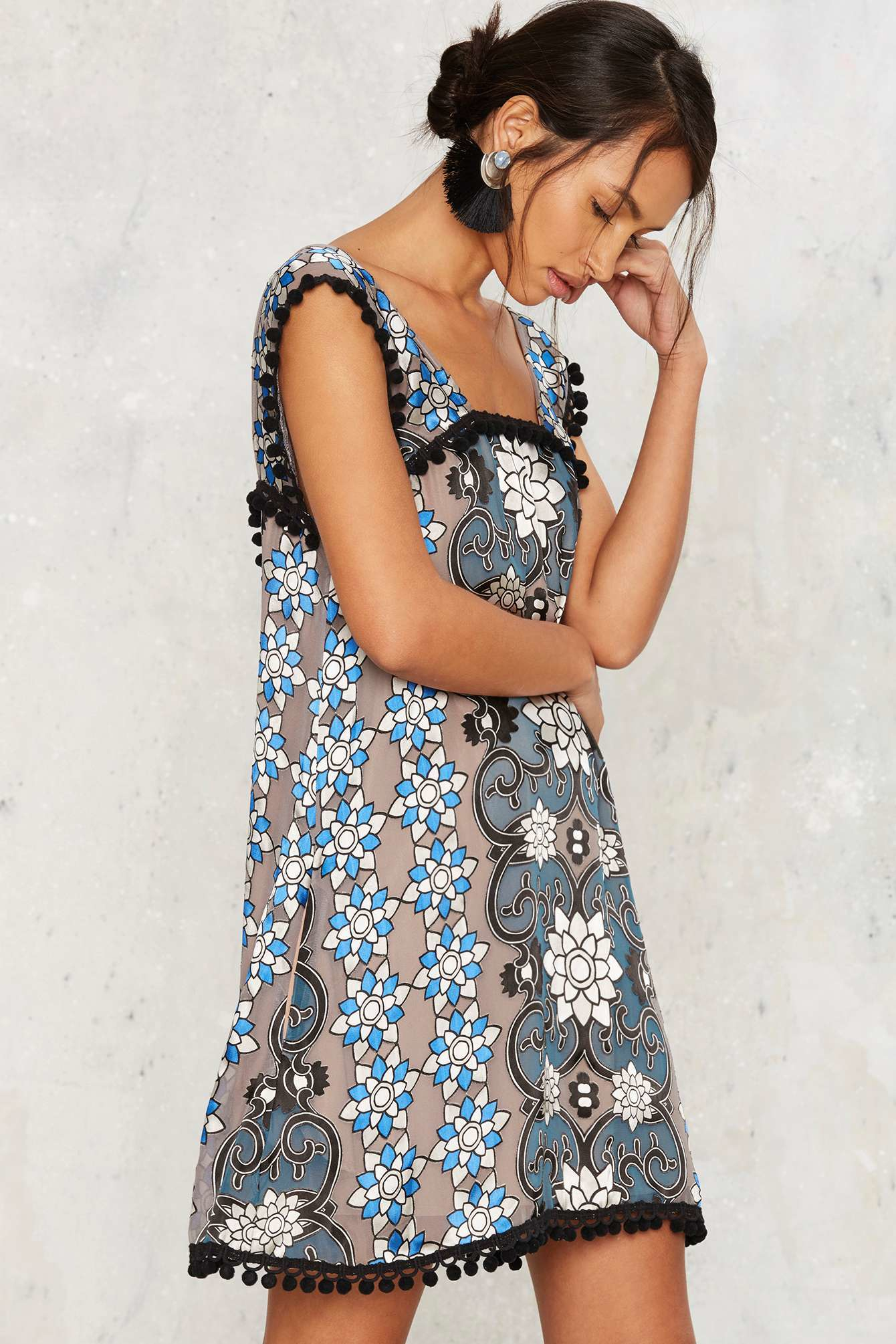 pom trim york new pom love in Dress Lyst (GRAY) & Mini For Silk Multicolor lemons Juliet pom trim york new pom love in Dress Lyst (GRAY) & Mini For Silk Multicolor lemons Juliet