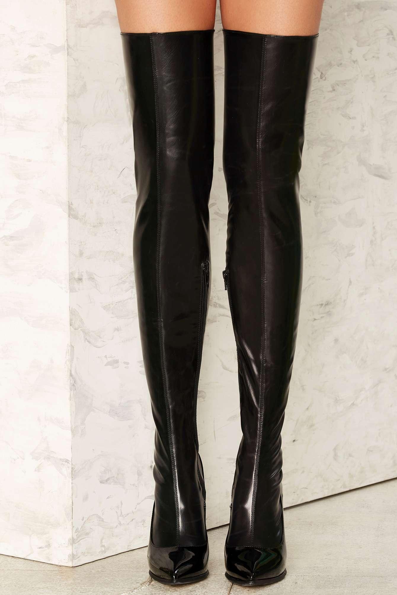 hunts knee high boot jeffrey campbell