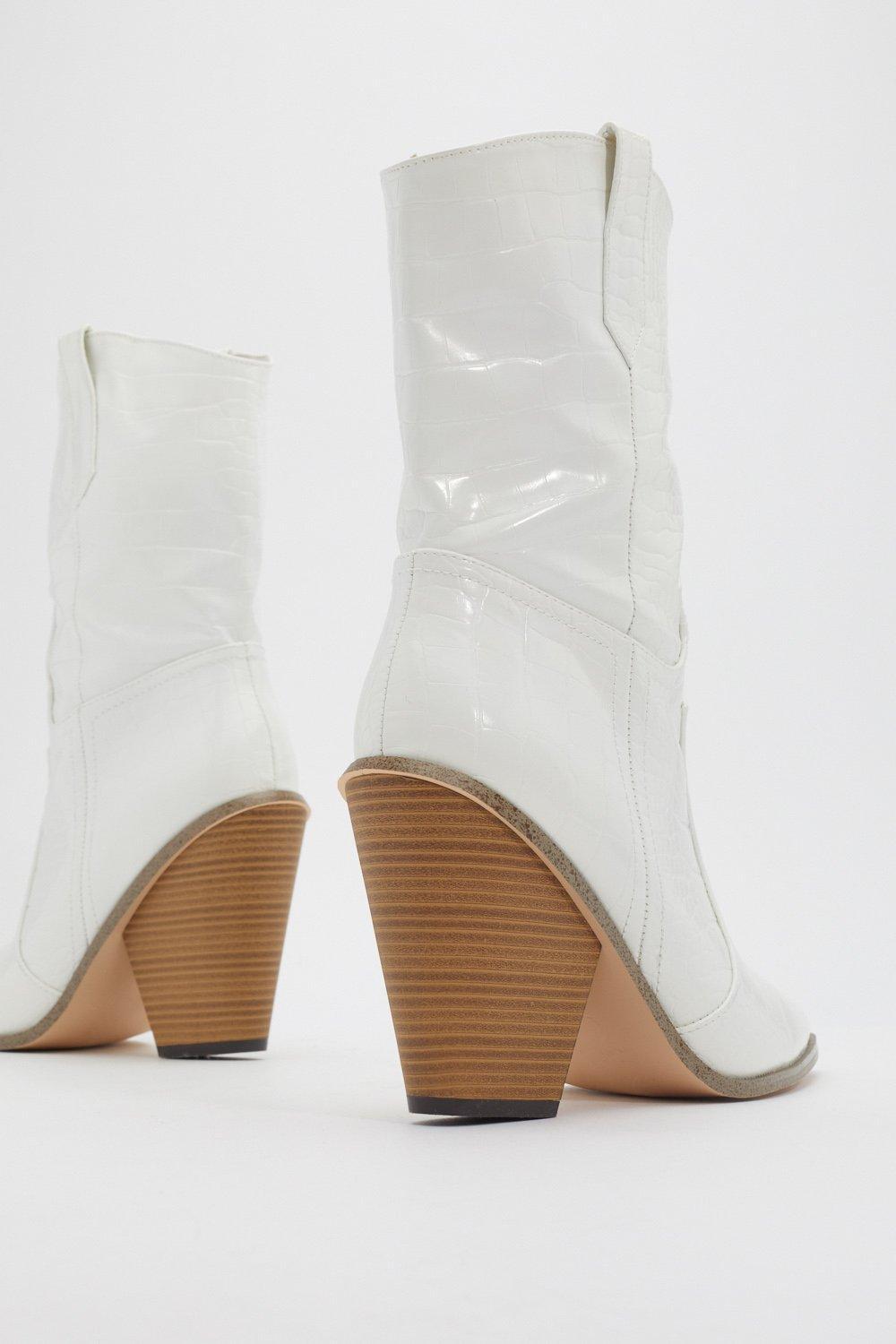 nasty gal croc boots