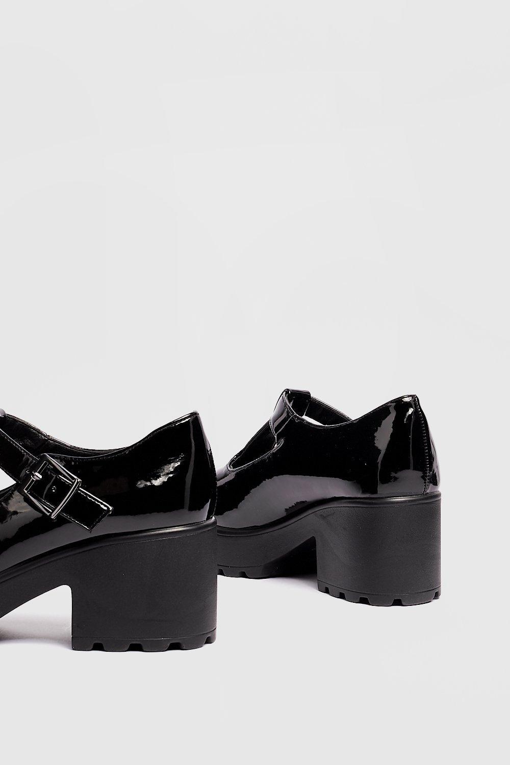 platform t bar shoes