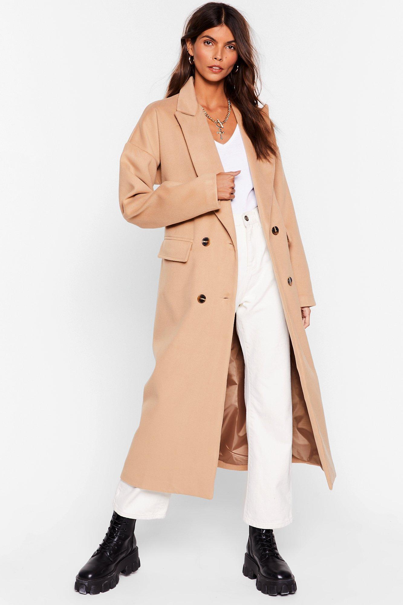 longline coat womens