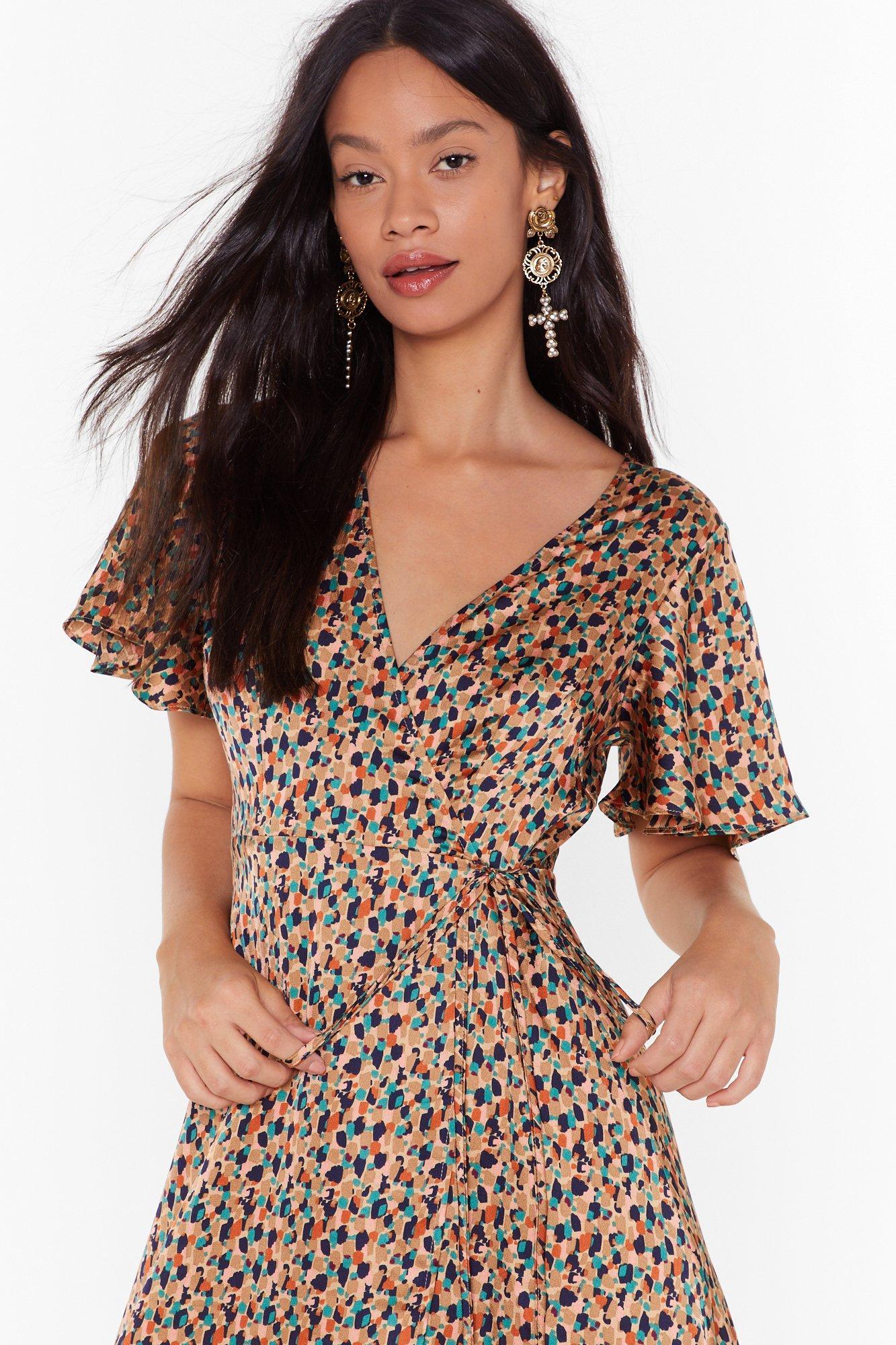 work of art midi dress