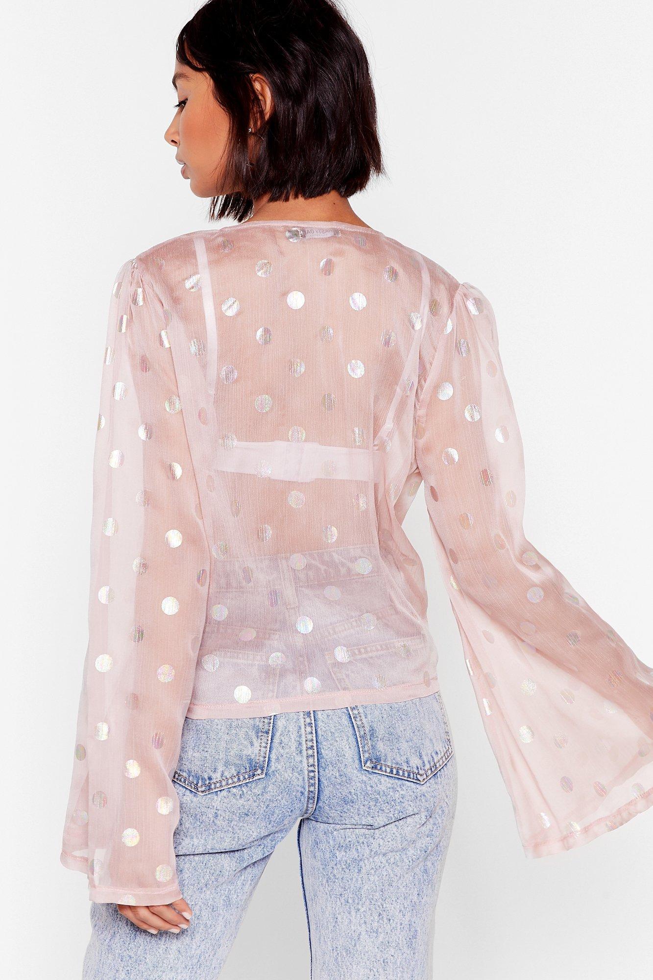 nasty gal polka dot