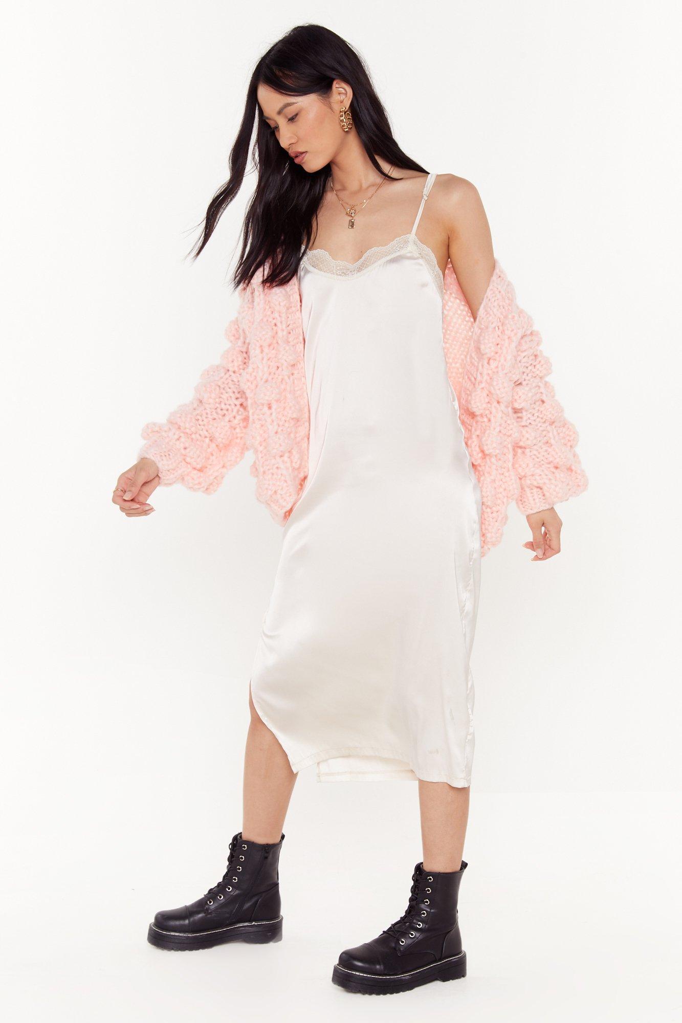 lilac cardigan nasty gal