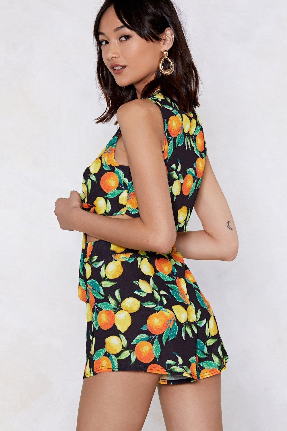 mango fruit dress