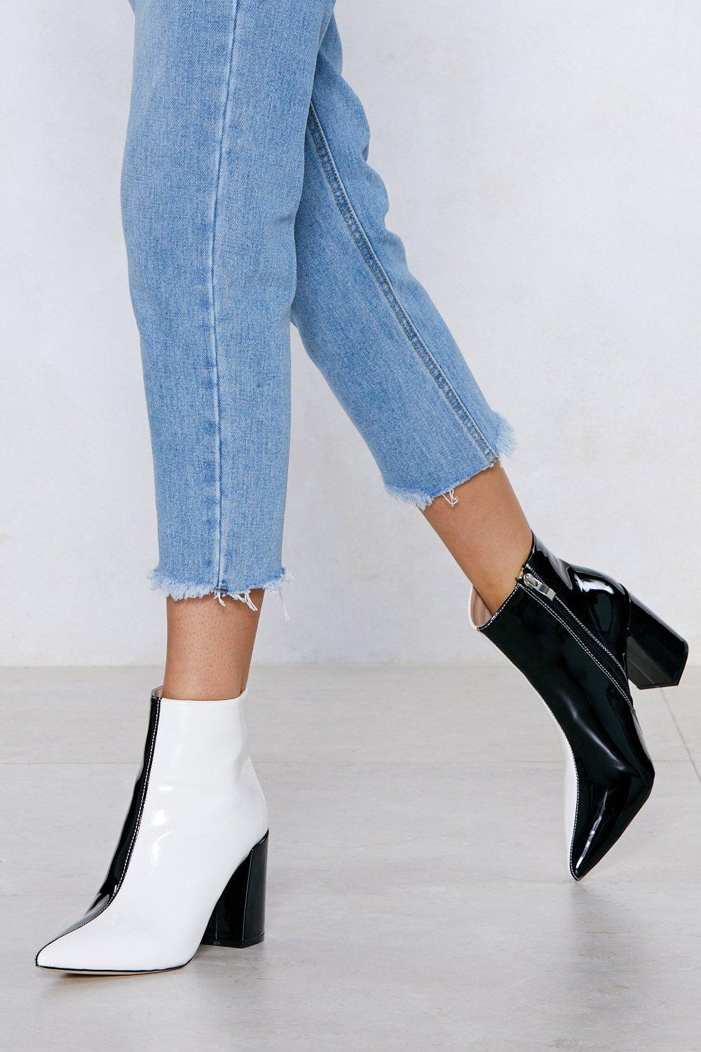 pointed toe boot heels
