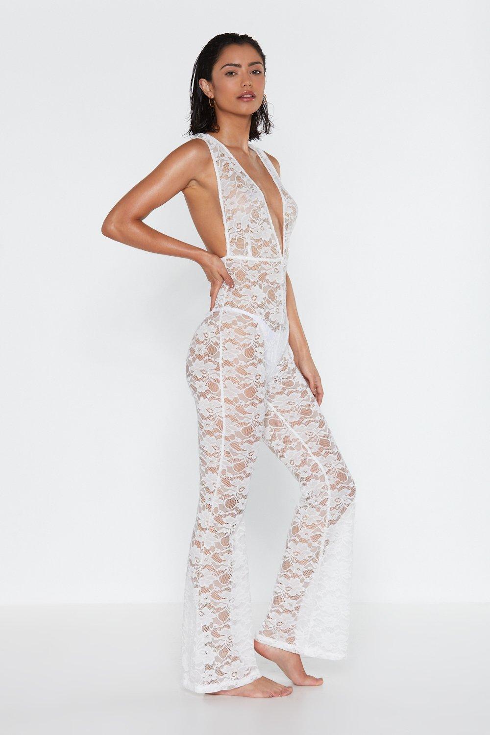 beach cover up jumpsuit