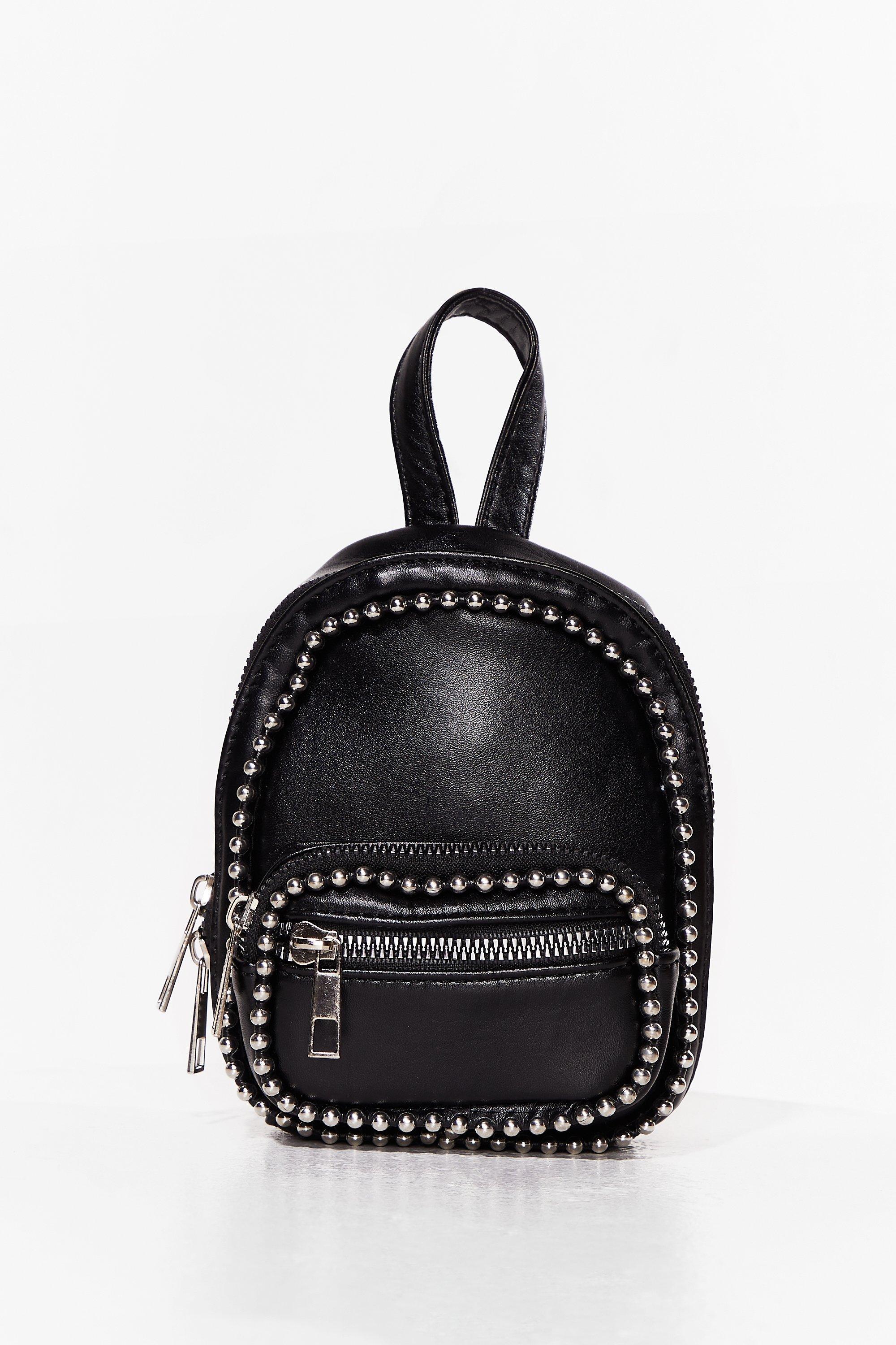 ball stud flap backpack
