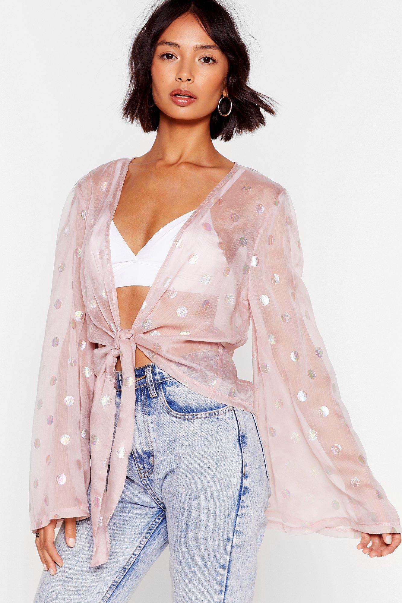 nasty gal polka dot