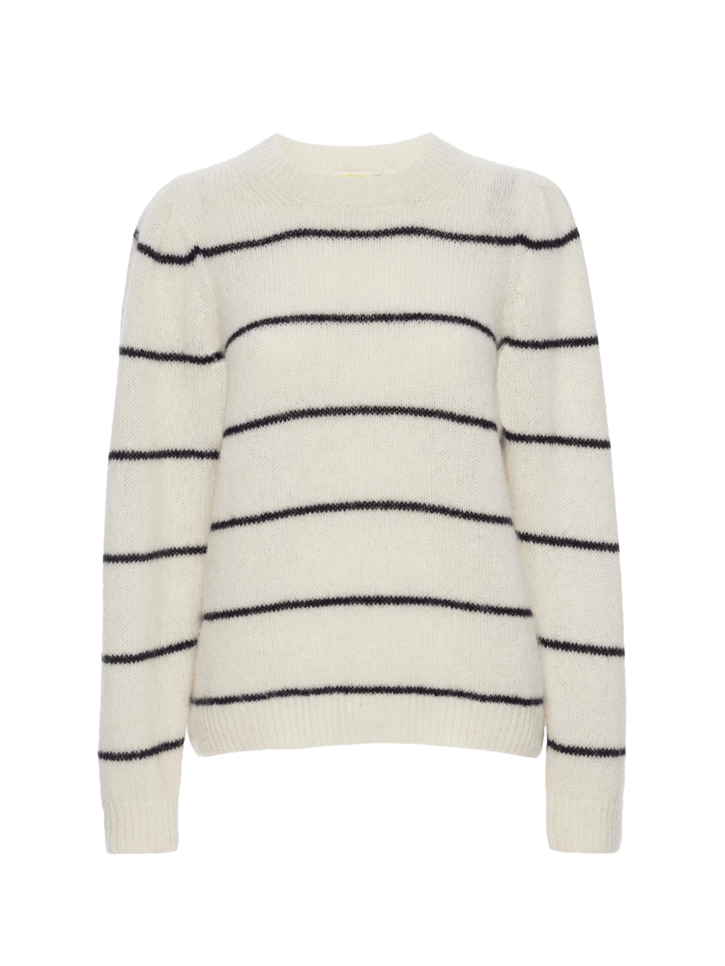 Nation Ltd Busy Sweater in Gray | Lyst