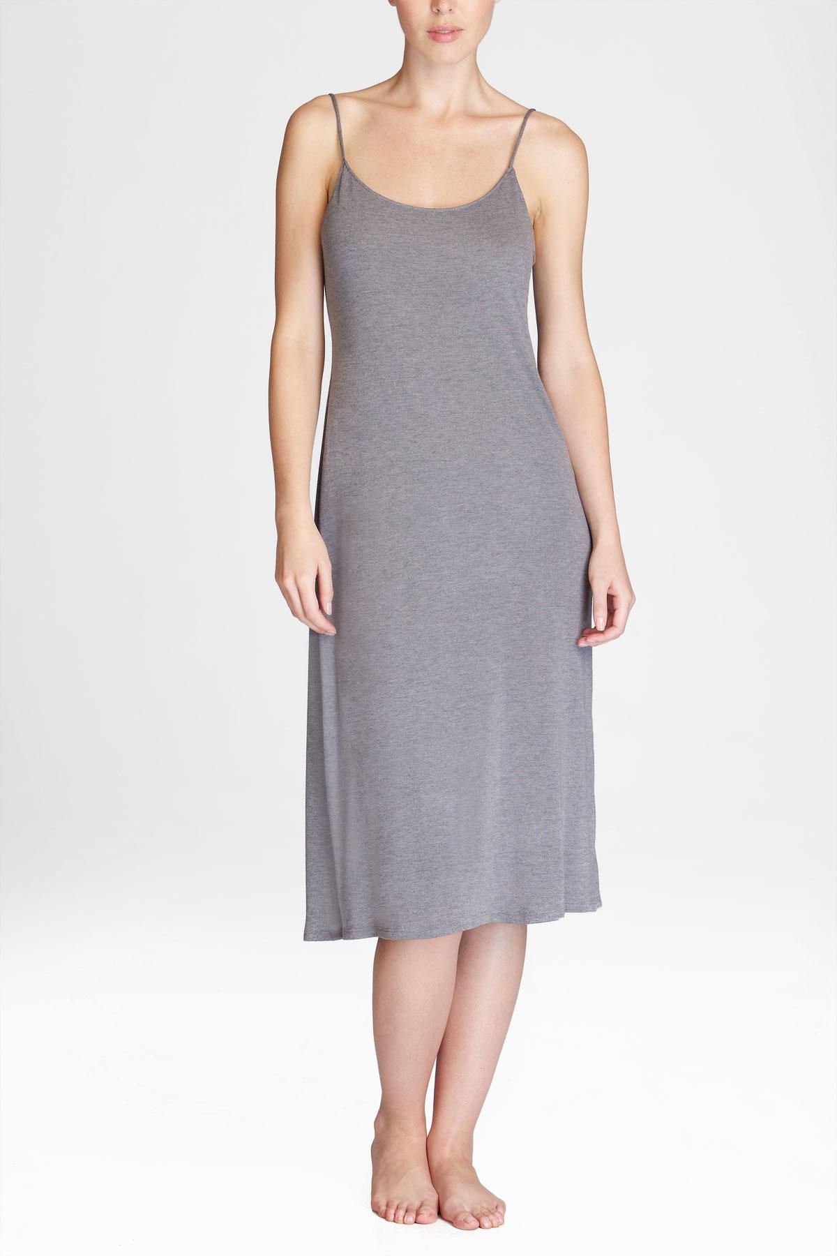 Natori Synthetic Shangri-la Gown in Grey (Gray) - Lyst