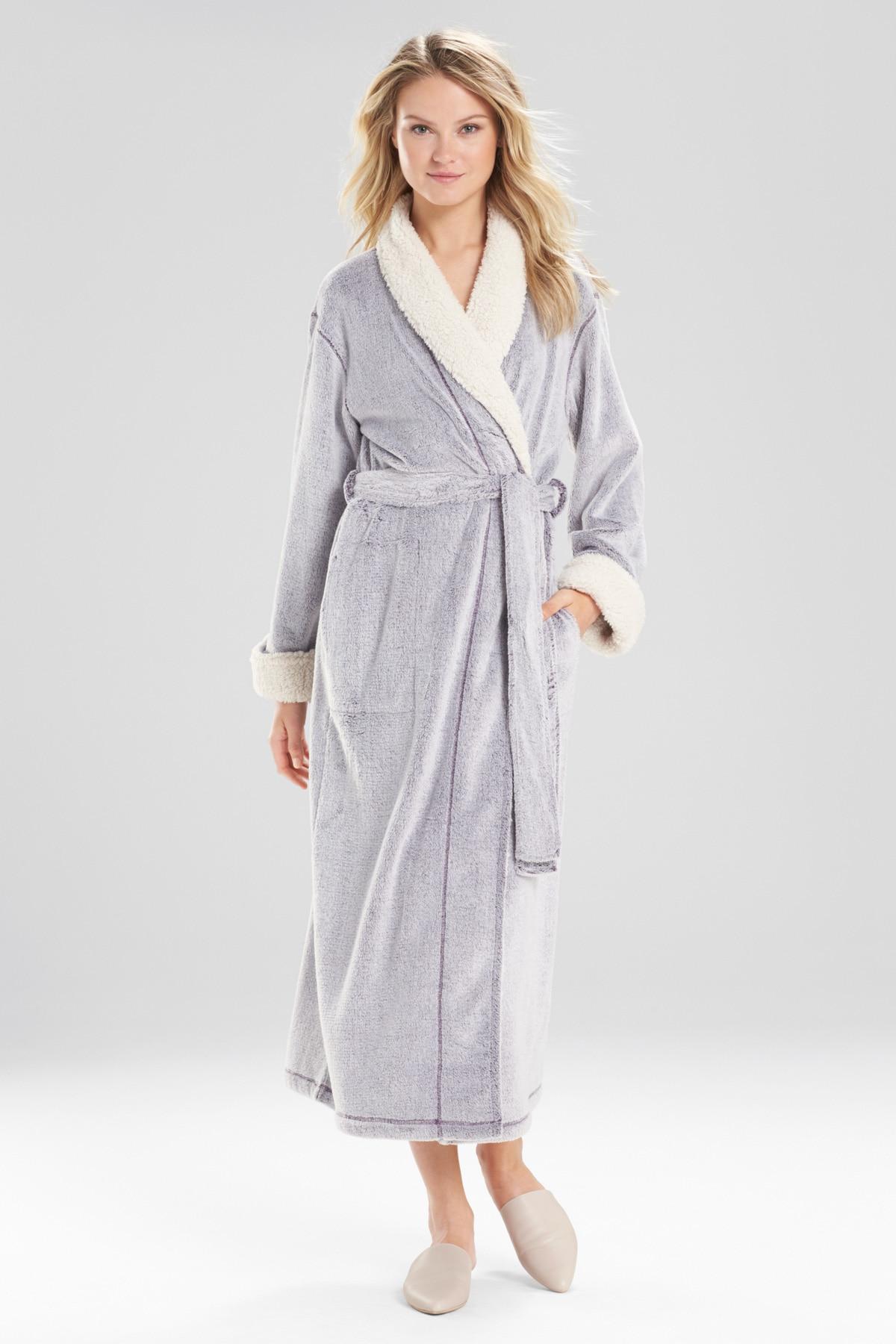 Natori Sherpa Long Robe Lyst
