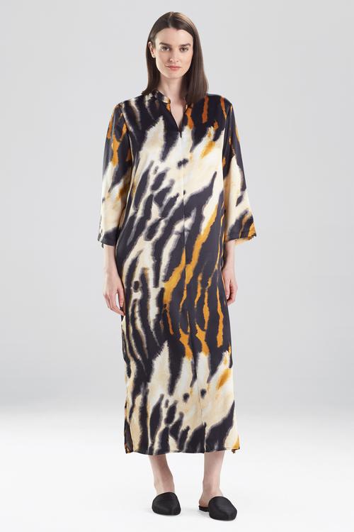 natori leopard caftan