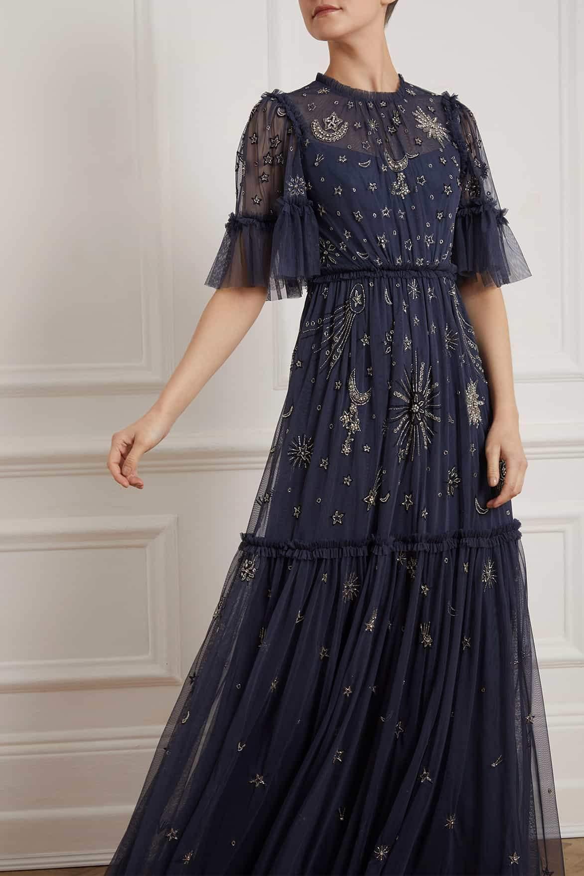 ether gown needle and thread