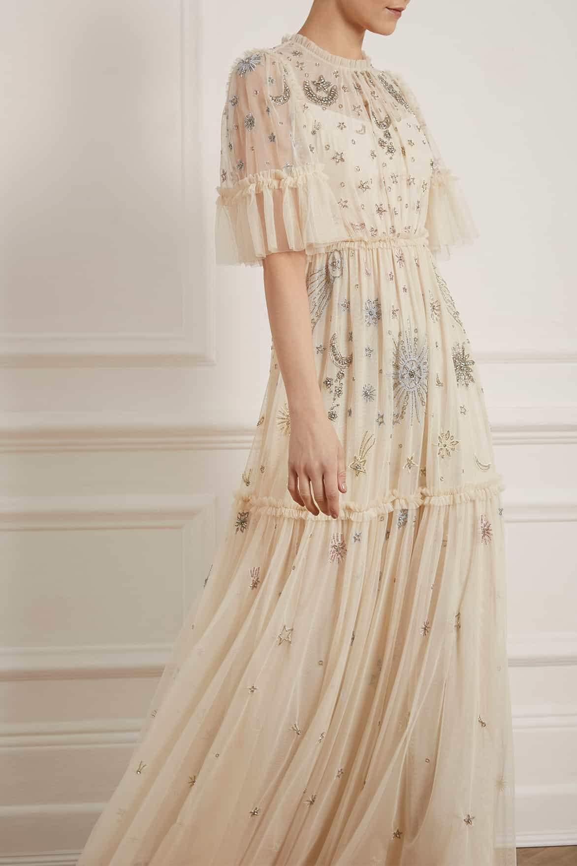 ether gown needle and thread