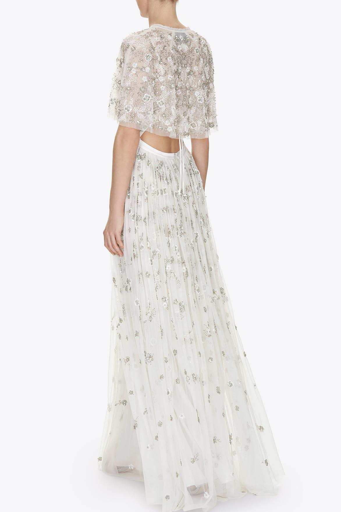 needle and thread astral maxi dress