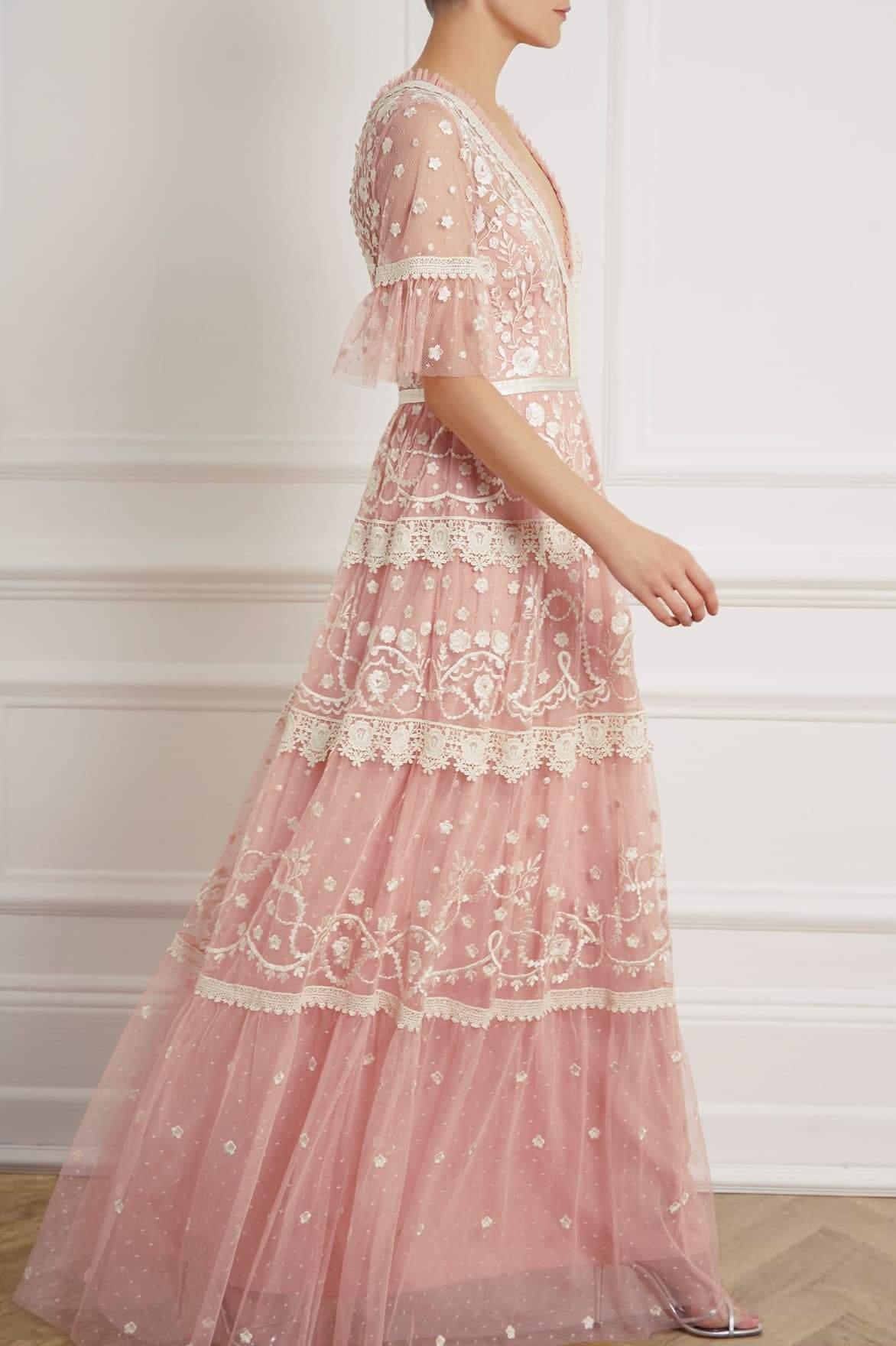 midsummer lace gown needle and thread