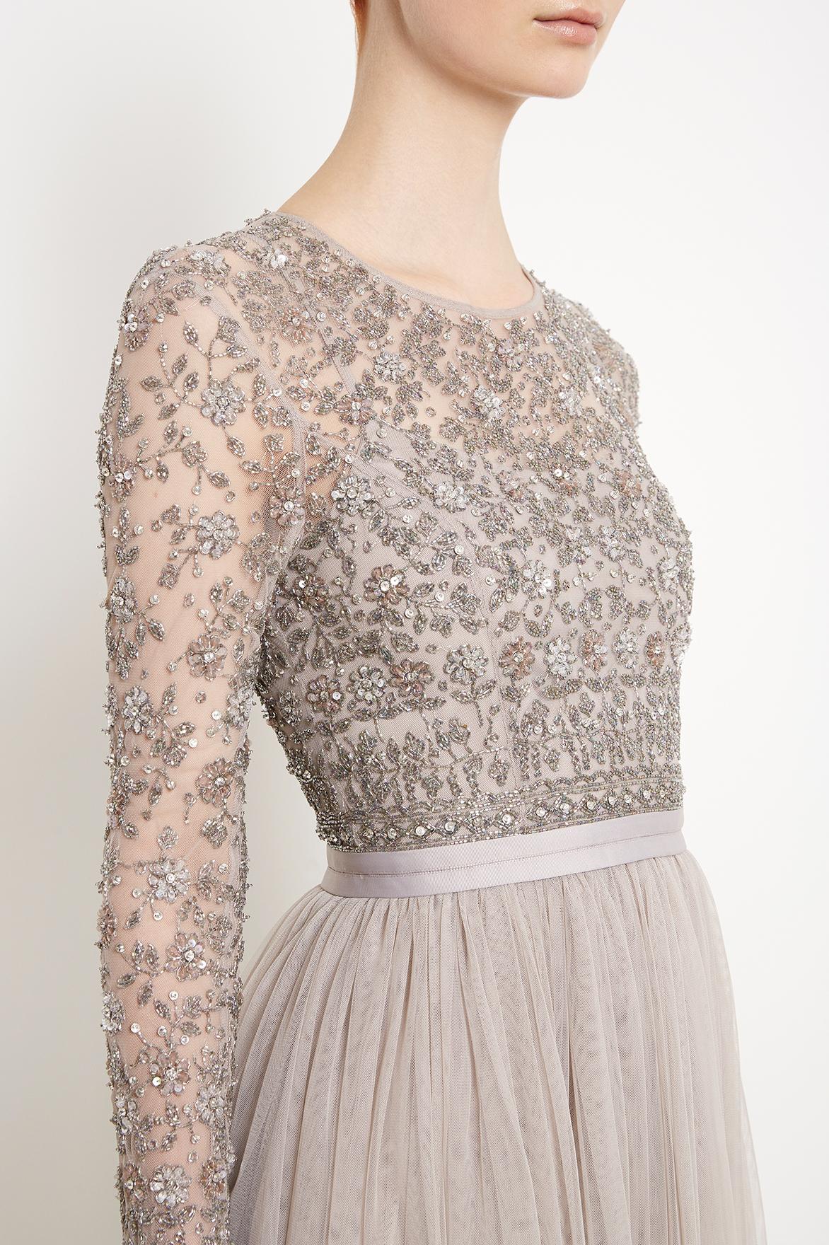 needle and thread andromeda midi dress