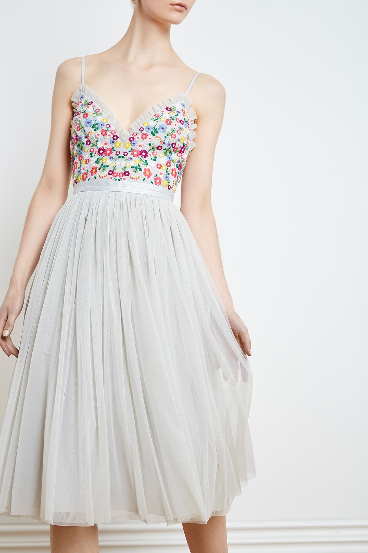 needle and thread midi dress