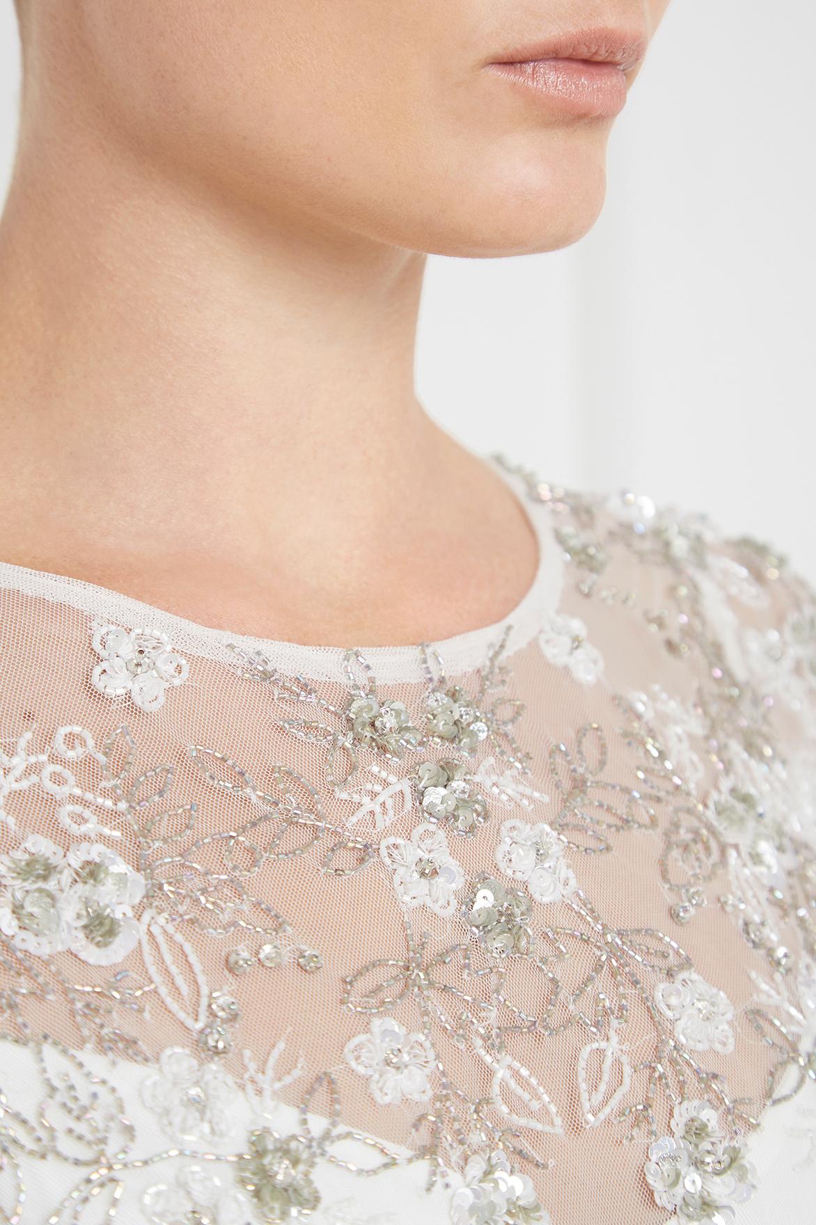 needle and thread astral maxi dress