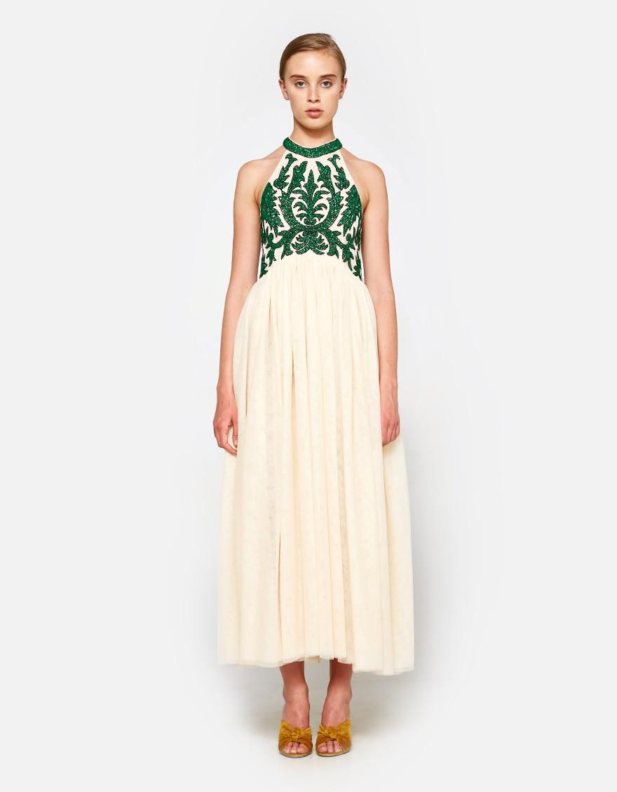 Ganni Synthetic Colby Sequin Gown | Lyst