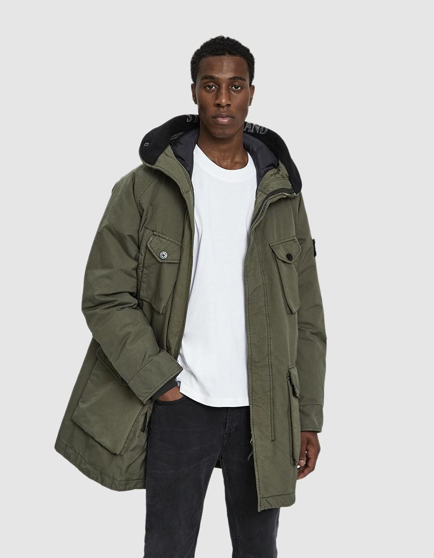 stone island david tc down parka