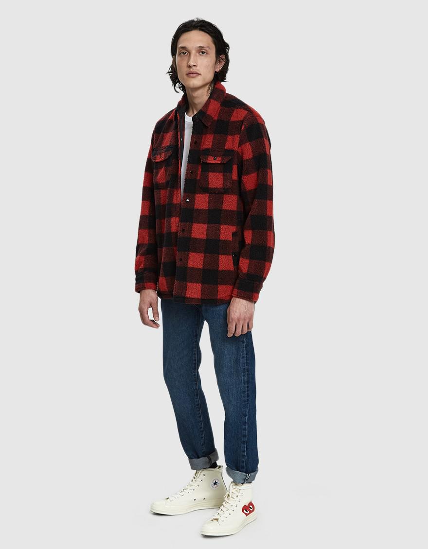 levis sherpa work shirt