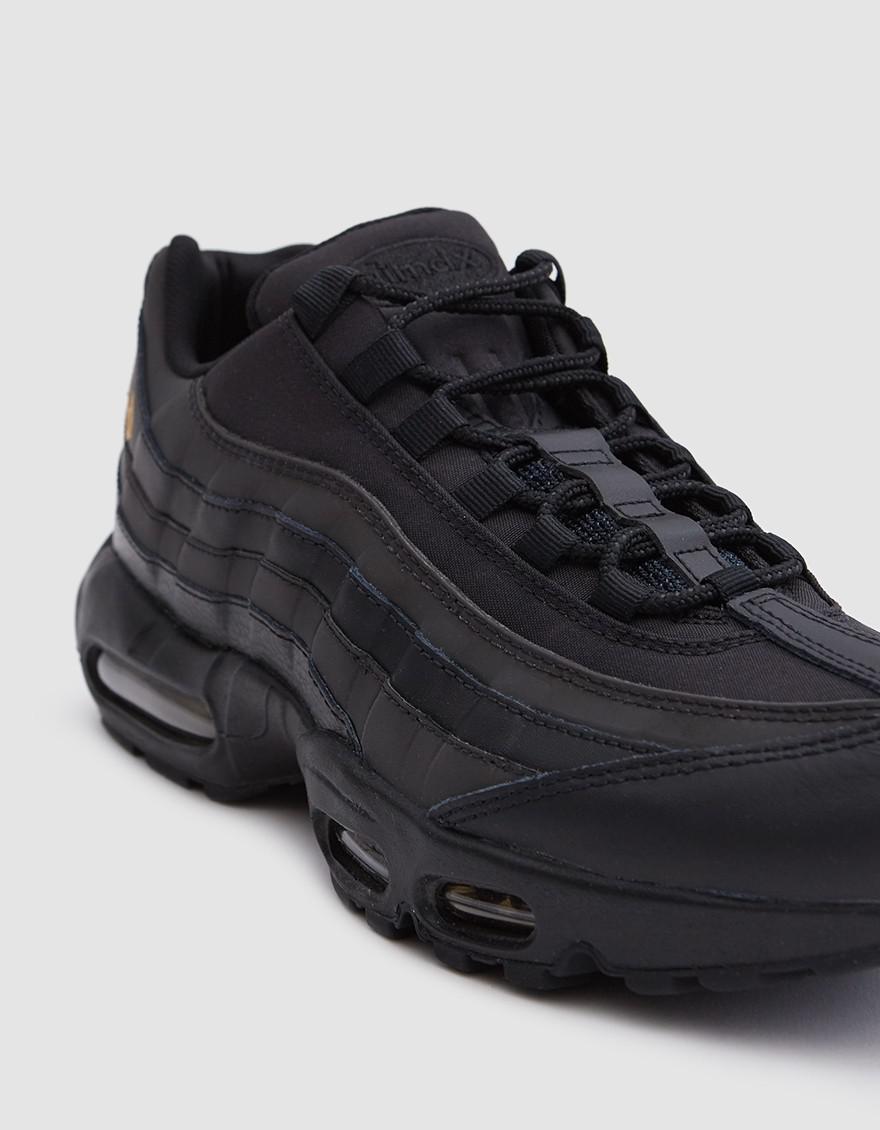 nike air max 95 premium black and gold