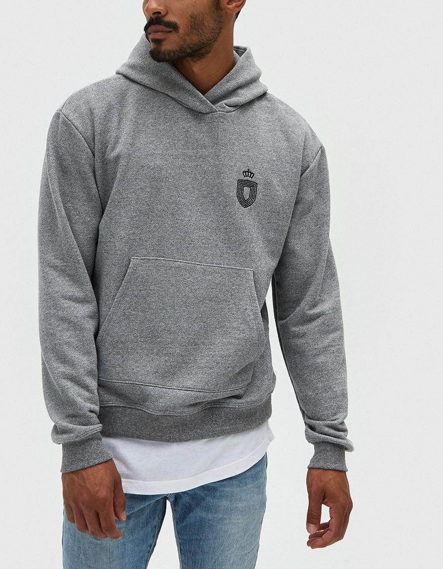 john elliott grey hoodie