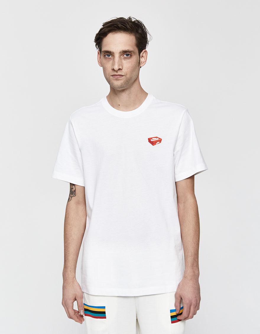 nike shoebox logo t shirt