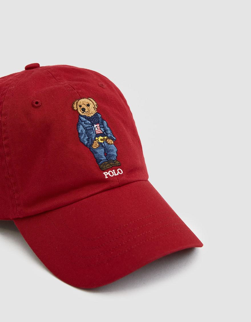jean jacket polo bear cap