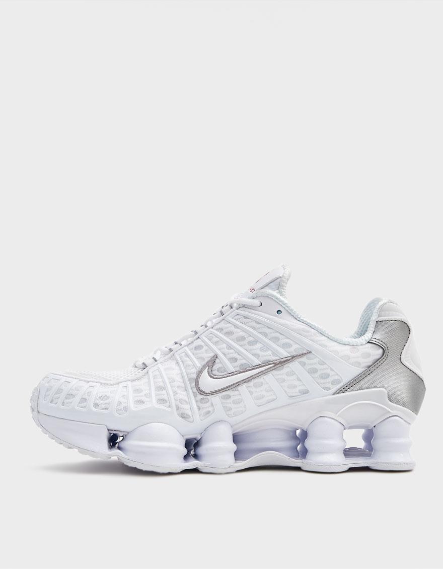 nike shox tl women's white