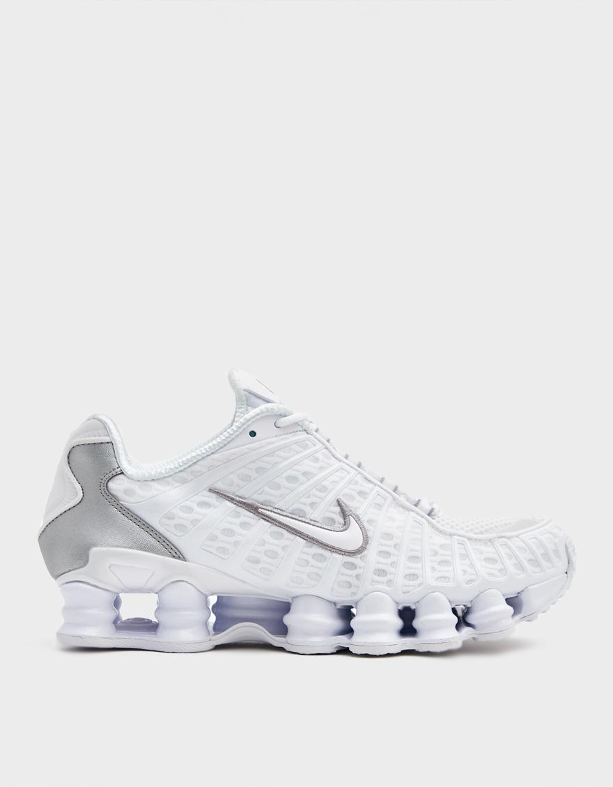 nike shox tl women's white