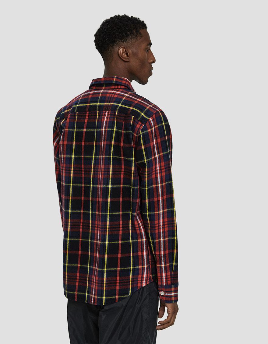 Obey Cotton Nelson Woven Shirt in Black for Men - Lyst