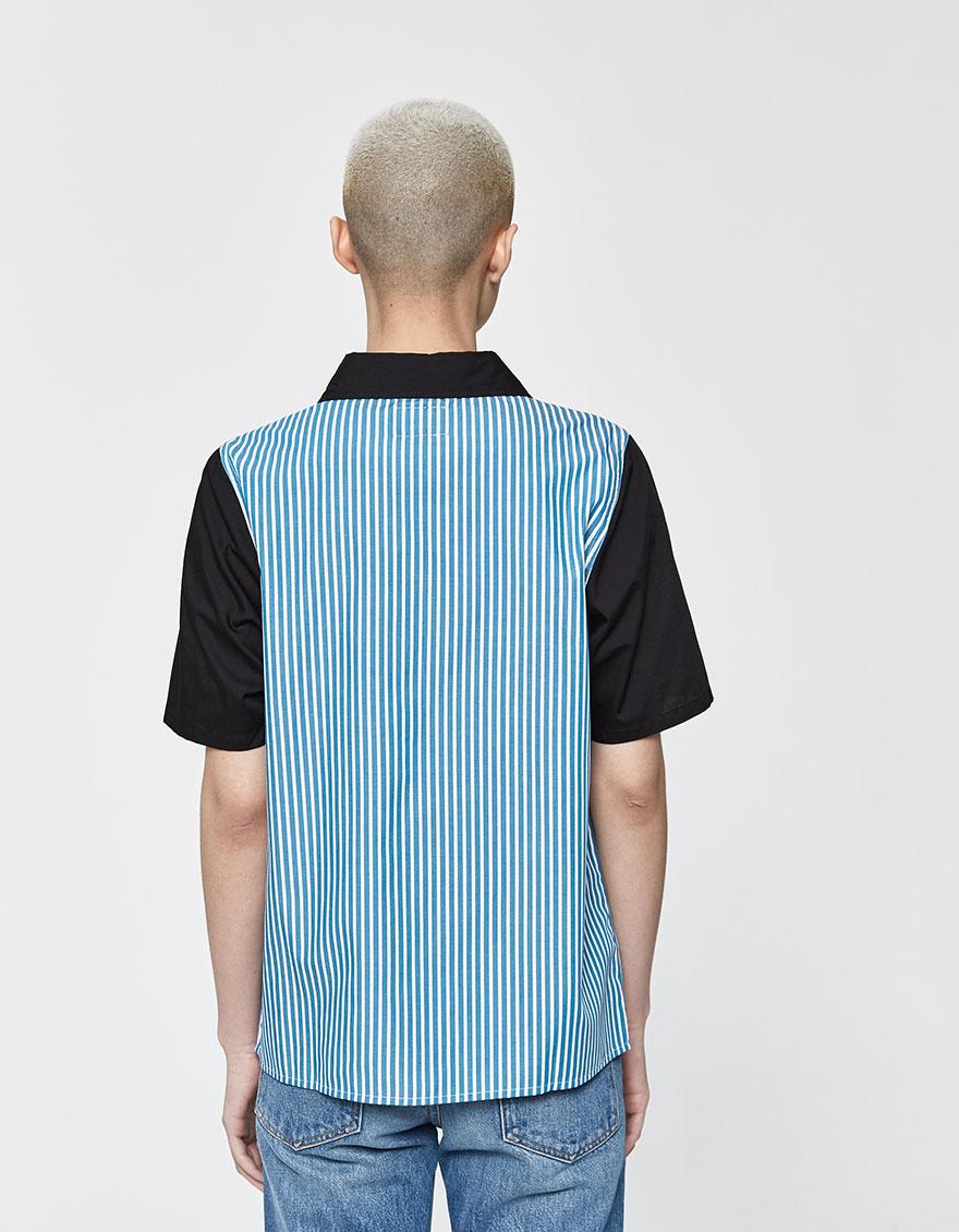 stussy shirt blue