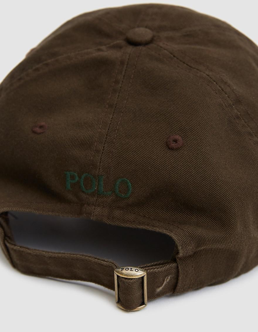 Polo Ralph Lauren Cotton Classic Sports Cap In Brown For Men Lyst