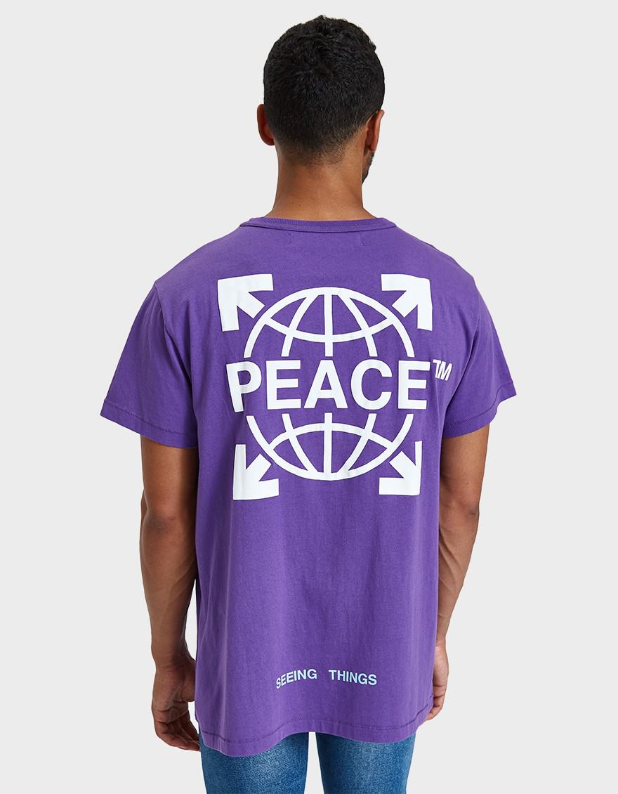 off white purple shirt