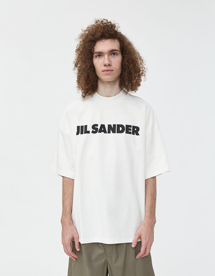 Jil Sander Logo T-shirt S/s White - Lyst