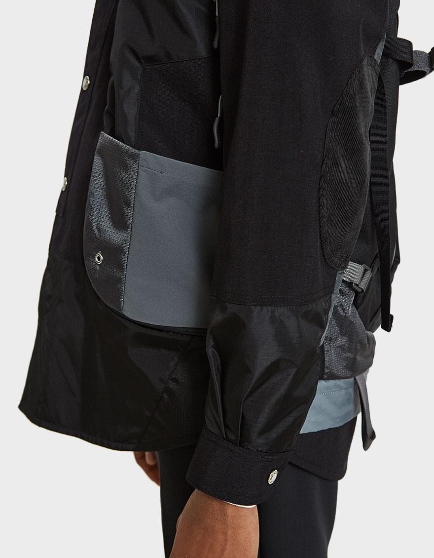 junya watanabe man x the north face backpack jacket