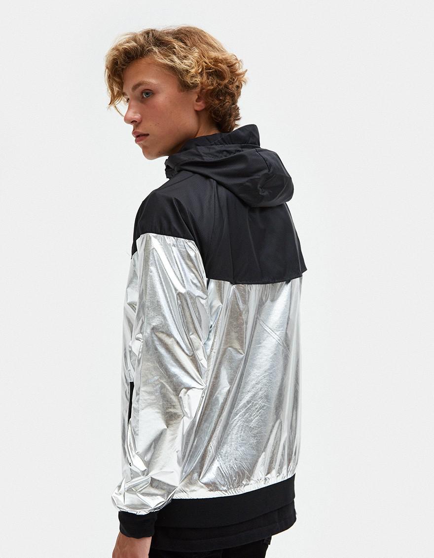 nike metallic windrunner